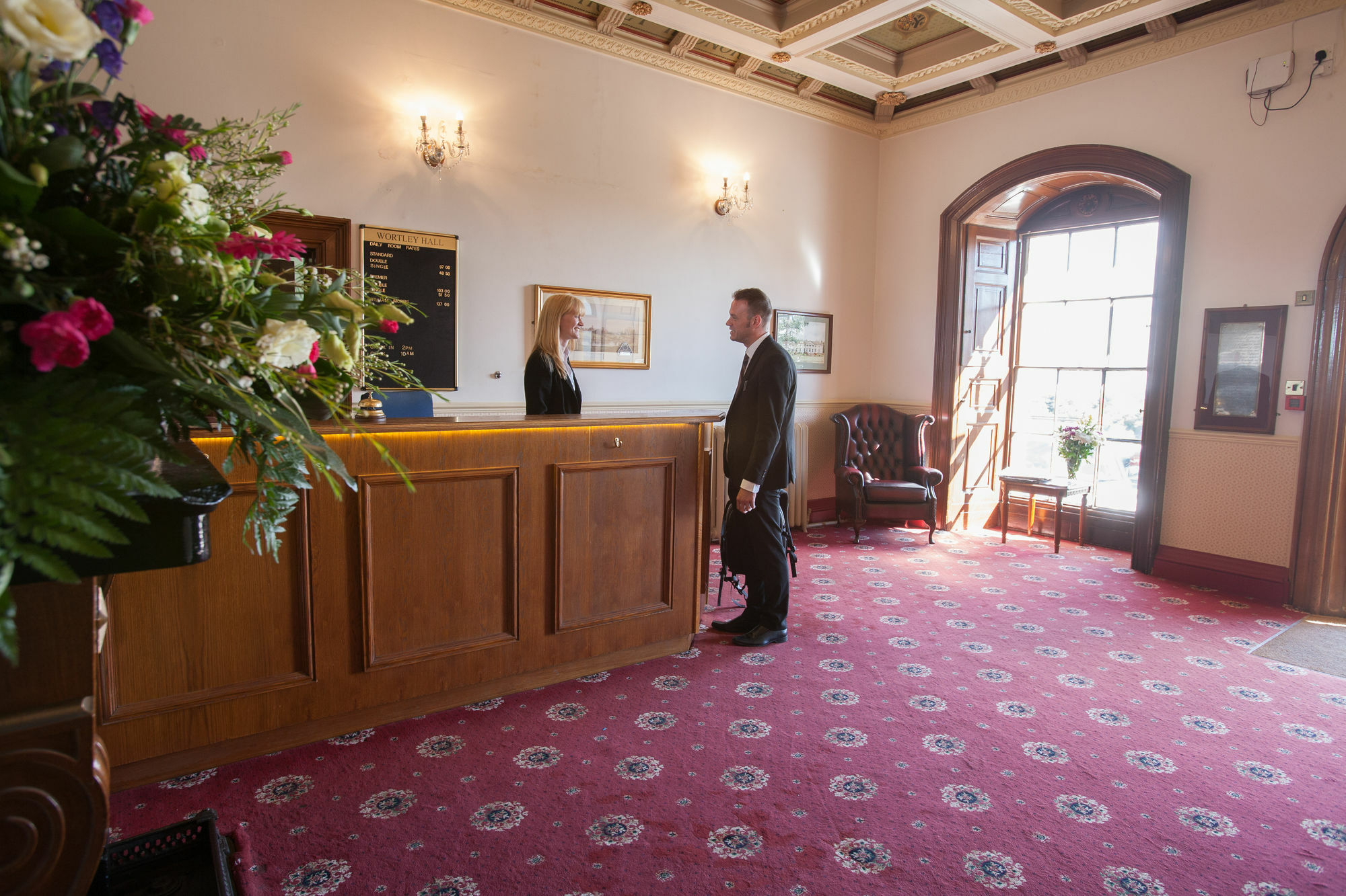 Wortley Hall Sheffield Exteriör bild